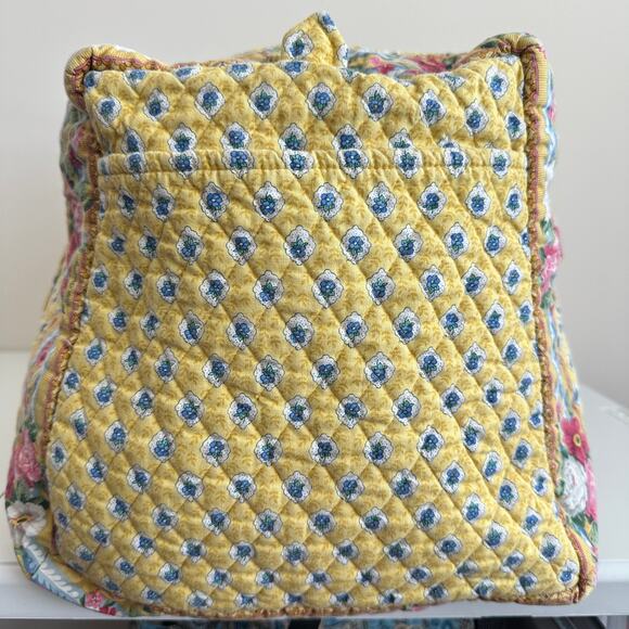 Vera Bradley Yellow Floral Tote - Picture 4 of 11